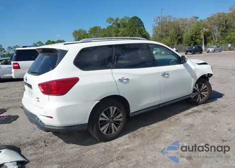 2018 Nissan Pathfinder Sv из США, поврежденный, VIN 5N1DR2MM3JC625391